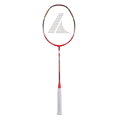 Pro Kennex Badminton racket X3 9000 Pro (stiff, head-heavy) red - strung -