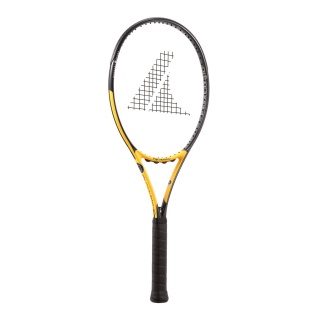 Pro Kennex Tennis Racket Black Ace 100in/315g/Tournament black/yellow - unstrung -