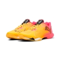 Puma Indoor Court Shoes Vantage Nitro (Cushioning) yellow/pink-red Men's