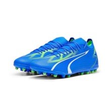 Puma Football Boots Ultra Match MG (for firm ground/artificial surfaces) blue/green men's