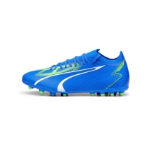 Puma Football Boots Ultra Match MG (for firm ground/artificial surfaces) blue/green men's