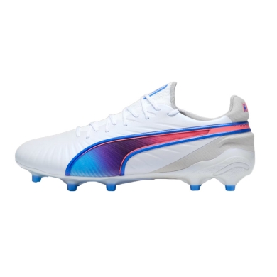 Puma Football Boots King Ultimate FG/AG (for firm ground/artificial surfaces) white/blue men's