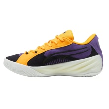 Puma Indoor Court Shoes All-Pro Nitro (Basketball) purple/yellow Men's