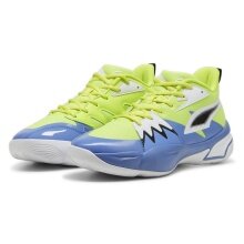 Puma Indoor Shoes Genetics lime green/blue Men