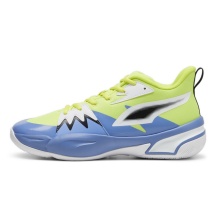 Puma Indoor Shoes Genetics lime green/blue Men