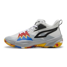 Puma Indoor Shoes Genetics Mid grey/multicoloured Men