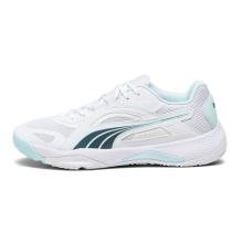 Puma Indoor Court Shoes Solarstrike II white/grey/light blue Men