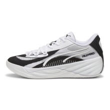 Puma Indoor Court Shoes All-Pro Nitro Team white/black Men