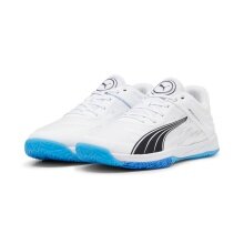 Puma Indoor Court Shoes Accelerate Turbo 2024 white/blue Men's