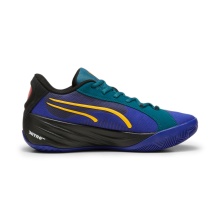 Puma Indoor Court Shoes All-Pro Nitro Crowd Craze blue/multi for Men