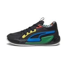 Puma Indoor Court Shoes Court Rider Chaos black/multicoloured Men