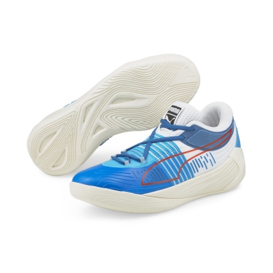 Puma Indoor Court Shoes Fusion Nitro blue/white Men