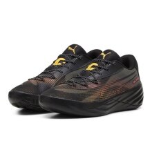 Puma Indoor Court Shoes All-Pro Nitro Fire Glow (Basketball) black Men's