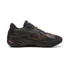 Puma Indoor Court Shoes All-Pro Nitro Fire Glow (Basketball) black Men's