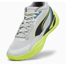 Puma Indoor Court Shoes Playmaker Pro grey/lime Men