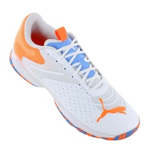 Puma Tennis Shoes Solarattack RCT Allcourt White/Blue/Orange Men's