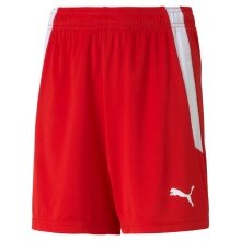 Puma sports trousers teamLIGA shorts red children