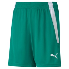 Puma sports trousers teamLIGA shorts green children