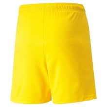 Puma sports trousers teamLIGA shorts yellow children