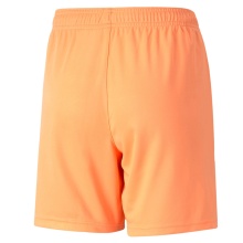 Puma sports trousers teamLIGA shorts neon orange children