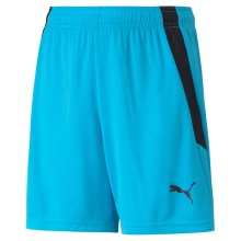 Puma sports trousers teamLIGA shorts light blue children