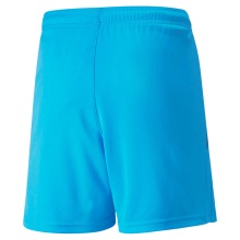 Puma sports trousers teamLIGA shorts light blue children