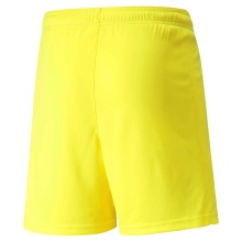 Puma sports trousers teamLIGA shorts citron yellow children