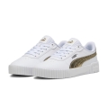 Puma Sneaker Carina 2.0 Metallic Shine white/gold ladies