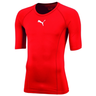 Puma Sport T-shirt Liga Baselayer Tee (lightweight, freedom of movement) Underwear red Men