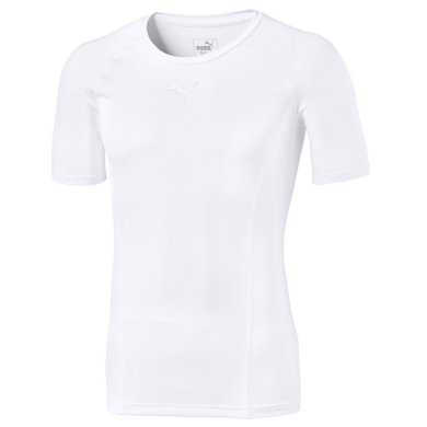 Puma Sport T-shirt Liga Baselayer Tee (light, freedom of movement) Underwear white Men