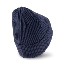 Puma Knitted Hat (Beanie) Classic Cuff Unisex - Ribbed Structure - Peacoat Blue - 1 Piece