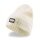 Puma Knitted Hat (Beanie) Classic Cuff Unisex - Ribbed Structure - beige- 1 piece