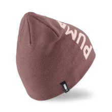 Puma Knitted Hat (Beanie) Classic Cuffless with Logo - pink - 1 piece