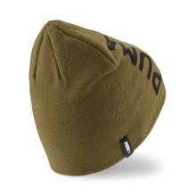 Puma Knitted Hat (Beanie) Classic Cuffless with Lettering - olive green - 1 piece