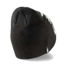 Puma Knitted Hat (Beanie) Classic Cuffless with Logo - black - 1 piece