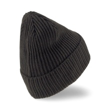 Puma Knitted Hat (Beanie) Classic Cuff Unisex - Ribbed Structure - black - 1 piece