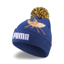 Puma Winter hat (Pompon) Small World Pom Beanie blue Boys