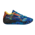 Puma Indoor Court Shoes All-Pro Nitro Dylan Exhibit (Basketball) blue/multi-coloured Men's