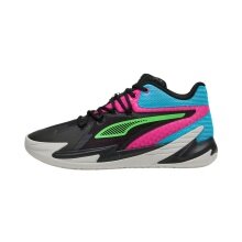 Puma Indoor Court Shoes Dagger (Basketball) black/multicoloured men's