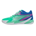 Puma Indoor Court Shoes Dagger (Basketball) mint/multi-coloured Men's