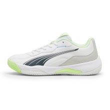 Puma Tennis Shoes Nova Smash Allcourt White/Lime Men's