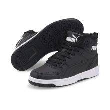 Puma Winter Shoes Rebound Joy Fur lined black Kids