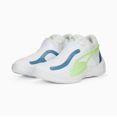 Puma Indoor Shoes Rise Nitro white/blue Men