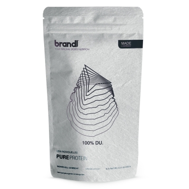 Brandl Protein Powder Pure Protein Vanilla 1000g Zip Bag