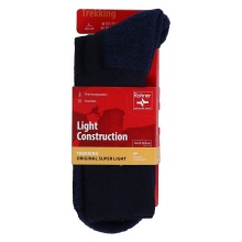 Rohner Hiking Sock Original Super Light (Wool Blend, Moisture Regulating) Navy Blue - 1 Pair