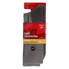 Rohner Hiking Sock Original SupeR Light (Wool Blend, Moisture Regulating) Light Grey - 1 Pair