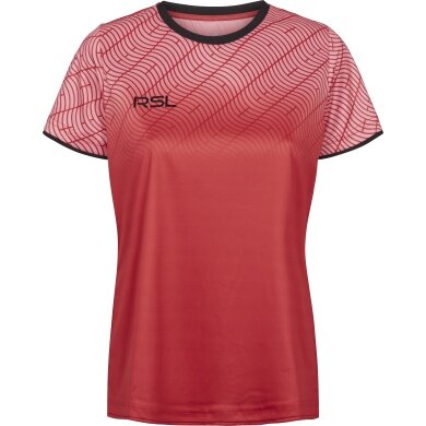 RSL Sport-Shirt Raptor (100% Polyester, comfortable fit) red Women