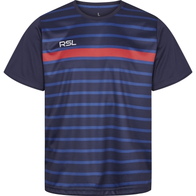 RSL Sport T-shirt Exo (comfortable fit, quick-drying) blue/red Men