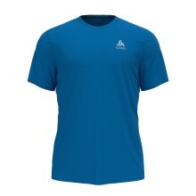 Odlo Hiking/Running Shirt Crew Neck Essential Flyer Indigo Blue Men