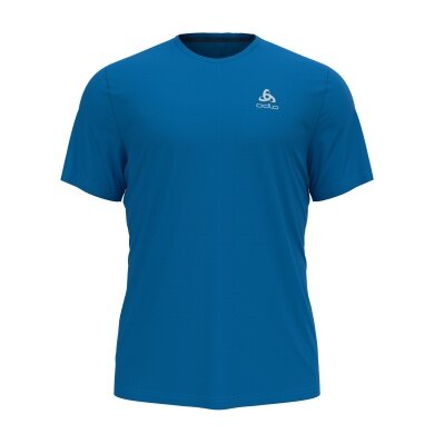 Odlo Hiking/Running Shirt Crew Neck Essential Flyer Indigo Blue Men